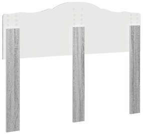 vidaXL Κεφαλάρι Γκρίζο Σονομα 120 cm Επεξεργασμένο ξύλο