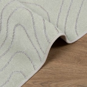 vidaXL Χαλιά χώρου Ορθογώνιος PALMERAS Πράσινο 140 x 200 cm