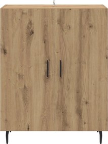 vidaXL Πλαϊνό γραφείο Artisan Oak 69,5 x 34 x 90 εκ.