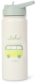 Παγούρι - Θερμός 500ml Με Καλαμάκι Saro Aloha 74559