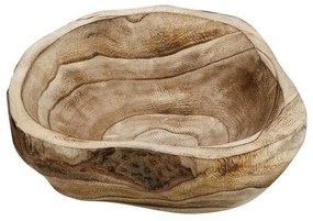 Σαλατιέρα Στρόγγυλη Ξύλινη Xyp106 31X28cm Natural Espiel Large Wood