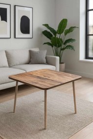 Τραπεζάκι Σαλονιού Πεύκο LOPRO 60x60x47