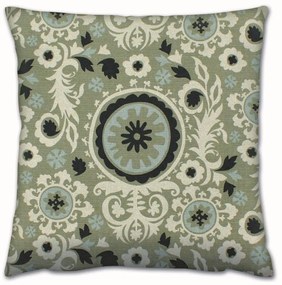 Μαξιλάρι Διακοσμητικό (Με Γέμιση) A14640 Green Aberto Design 43X43 Cotton-Polyester