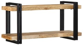 vidaXL Ράφι τοίχου 90x33x45 cm Στερεό ακατέργαστο ξύλο Mango