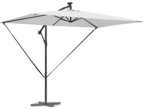 vidaXL Ομπρέλα Cantilever Banana Άμμος 294 x 200 x 254 εκ.