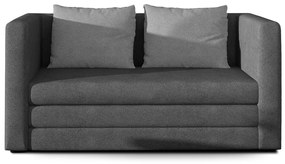 Καναπές κρεβάτι Elyria 117, Λειτουργία ύπνου, Γκρι, 132x70x62cm, Πεύκο