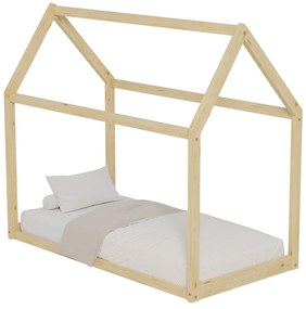 ΚΡΕΒΑΤΙ ΠΑΙΔΙΚΟ PEPE HM678.01 τ.MONTESSORI ΞΥΛΟ ΠΕΥΚΟ ΦΥΣΙΚΟ- 140x70εκ