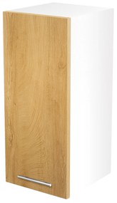 VENTO G-30/72 top cabinet, color: white / honey oak DIOMMI V-UA-VENTO-G-30/72-D.MIODOWY