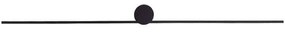 Φωτιστικό Τοίχου- Απλίκα Pin Led M 8128 91x6,5cm 1x10W Black Nowodvorski Αλουμίνιο,PC