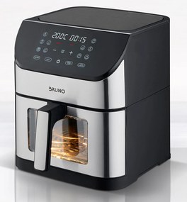 BRUNO φριτέζα αέρος BRN-0194, 8lt, 1800W, inox/μαύρη
