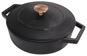 Κατσαρόλα Berlinger Haus Ρηχή Φ26cm Black Royal Collection BH-6493