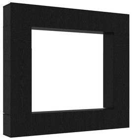 vidaXL Σετ επίπλου τηλεόρασης 8 pcs Μαύρη δρυς 100 x 30 x 30 cm