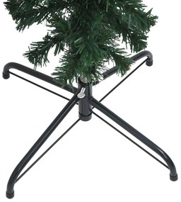VidaXL Χριστουγεννιάτικα δέντρα PVC, Steel Πράσινο