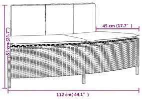 Πλαίσιο Τζακούζι Γκρι από Συνθετικό Ρατάν + Μασίφ Ξύλο Ακακίας - Γκρι