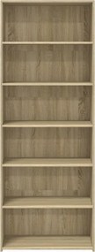 vidaXL Ντουλάπι Sonoma Δρυς 70x41x185 εκ. Επεξεργασμένο Ξύλο