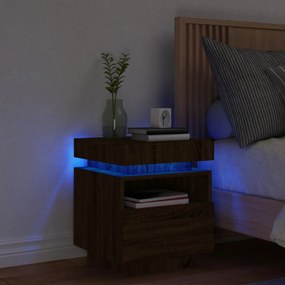 ΚΟΜΟΔΙΝΟ ΜΕ ΦΩΤΑ LED ΚΑΦΕ ΔΡΥΣ 40 X 39 X 48,5 ΕΚ. 836796