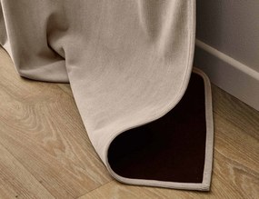 Κουρτίνα Chenille Douceur d'intérieur - 140x260cm - Καφέ