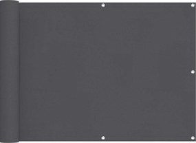 vidaXL Οθόνη Μπαλκονιού Ανθρακί 75 x 200 cm