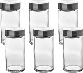 Βαζάκια Μπαχαρικών (Σετ 6τμχ) F-V Spice Jar 151233