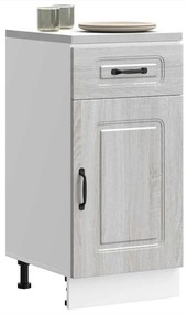 ντουλάπι βάσης κουζίνας Kalmar Γκρι sonoma Επεξεργασμένο Ξύλο