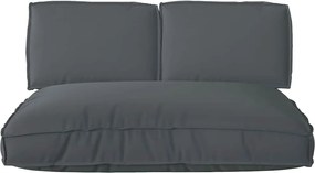 vidaXL Σετ μαξιλαριών 3 pcs Ανθρακί Ύφασμα Όξφορντ