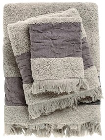 Πετσέτες Daily 0745 (Σετ 3τμχ) Taupe Das Home Σετ Πετσέτες 70x140cm 100% Cotton