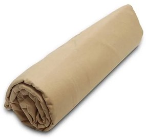 Κατωσέντονο Υπέρδιπλο 160X200+40 Με Λάστιχο Μεμονωμένο Sunshine Home Menta Beige 4
