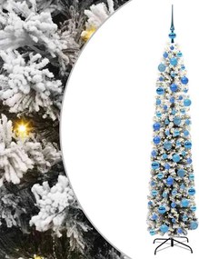 vidaXL Τεχνητό Χριστουγεννιάτικο Δέντρο με 300 LED Πράσινο 180 cm