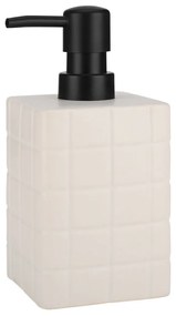 Αντλία Σαπουνιού Tiles Λευκό Κεραμικό 450ml 7.5x15cm Estia 02-27728