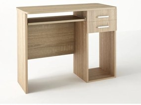 Γραφείο εργασίας σε χρώμα δρυς 100x55x80