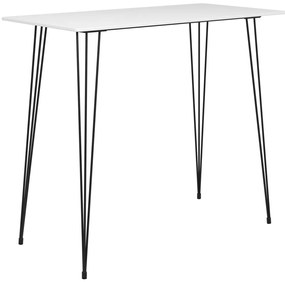 vidaXL Τραπέζι Μπαρ Λευκό 120 x 60 x 105 εκ.