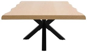 Τραπέζι Τραπεζαρίας 23C Fylliana Φυσικό 160x90x75 εκ.