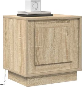 vidaXL Κομοδίνο 2 τμχ. Δρύς Sonoma 44 x 34,5 x 45 εκ