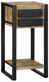 vidaXL Το stand τηλεφώνου 40x40x80 εκ. Στερεό τραχύ ξύλο μάνγκο