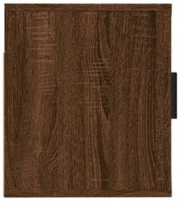 vidaXL Έπιπλο Τηλεόρασης Επιτοίχιο Καφέ Δρυς 57x34,5x40 εκ.