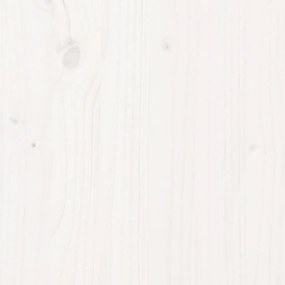 Πλαίσιο Κρεβατιού Λευκό 75x190 εκ Ξύλο Πεύκου 2FT6 Small Single - Λευκό