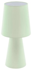 Επιτραπέζιο Φωτιστικό -Πορτατίφ Led 97431 Light Green Carpara Eglo Fabric, Polypropylene