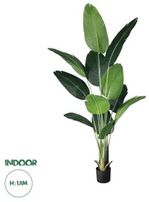 Artificial Garden STRELITZIA 20026 Τεχνητό Διακοσμητικό Φυτό  Στρελίτσια - Πουλί του Παραδείσου Υ180cm