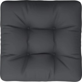 vidaXL Μαξιλάρι Παλέτας Μαύρο 60 x 60 x 12 εκ. Υφασμάτινο