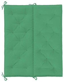 vidaXL Μαξιλάρι Πάγκου Κήπου Γκρι 120x(50+50)x7 εκ. Ύφασμα Oxford