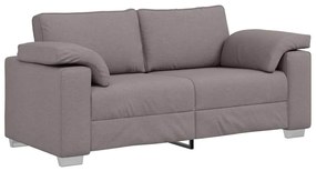 vidaXL Καναπές με μαξιλάρι Taupe 180 x 77 x 82 εκ ύφασμα