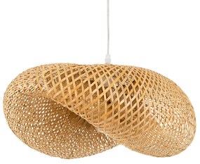 00719 GloboStar® GLOBOSTAR® MEXICO 00719 Boho Κρεμαστό Φωτιστικό Οροφής με Ντουί 1 x E27 AC 220-240V IP20 - Μπεζ - Μ65 x Π46 x Y30cm