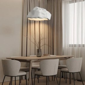 Φωτιστικό οροφής Gkery E27 ps λευκό Φ52x30εκ 52x52x30 εκ.