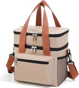 Ισοθερμική Τσάντα Φαγητού 12lt Amber 3014-4 Beige