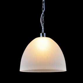 Φωτιστικό Οροφής Μονόφωτο Aca Manolia AD5001M Chrome/White