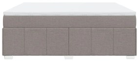 ΚΡΕΒΑΤΙ BOXSPRING ΜΕ ΣΤΡΩΜΑ TAUPE 180X200 ΕΚ. ΥΦΑΣΜΑΤΙΝΟ 3285495