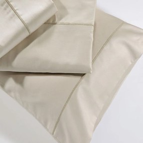 Σεντόνι Με Λάστιχο S250/3 Sand Down Town Queen Size 165X235cm 100% Cotton Satin