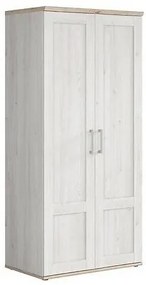 Ντουλάπα Boston AF113, San remo δρυς, Sibu πεύκο, 201x93x57cm, Πόρτες ντουλάπας: Με μεντεσέδες