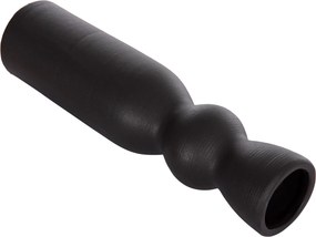 ΕΠΙΤΡΑΠΕΖΙΟ ΚΕΡΑΜΙΚΟ ΔΙΑΚΟΣΜΗΤΙΚΟ SCEPTER HM4614.02 ΜΑΥΡΟ ΜΑΤ Φ8x35Υ εκ.