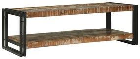 vidaXL Τραπεζάκι Σαλονιού Πολυχρωμο 120x50x38 εκ. Στερεό ανακυκλωμένο ξύλο